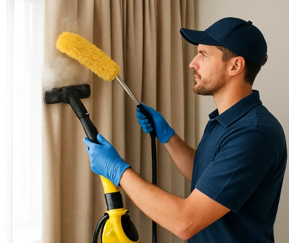 Trusted drapes cleaning technician Matty Curtain Cleaning bayswater-vic QLD